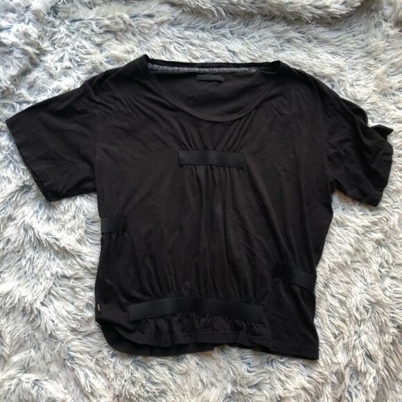 Cheap Monday small black essential shirt top - Picture 3 of 6